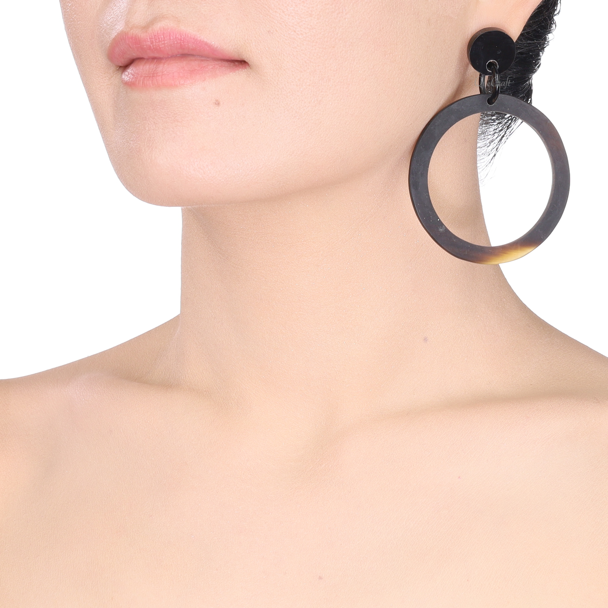 Horn Earrings #13786 - HORN JEWELRY