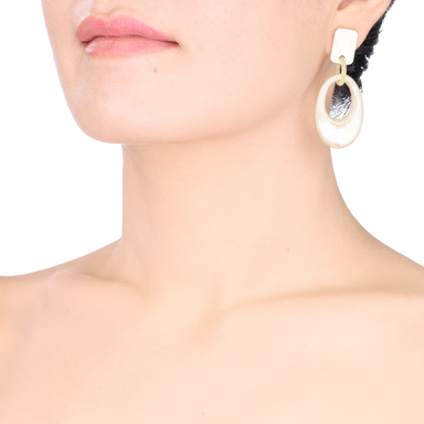 Horn Earrings #13888 - HORN JEWELRY