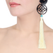 Horn & Tassel Earrings #13999 - HORN JEWELRY