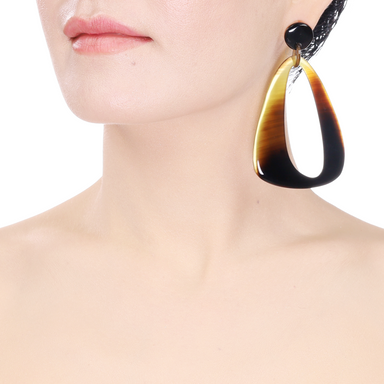 Horn Earrings #14029 - HORN JEWELRY