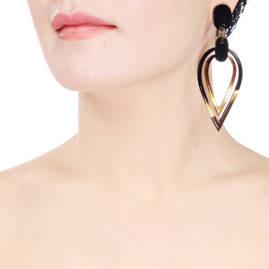 Horn Earrings #14034 - HORN JEWELRY