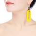 Horn & Lacquer Earrings #14047 - HORN JEWELRY