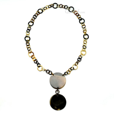 Horn Chain Necklace #11283 - HORN JEWELRY