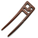 Rosewood Hair Pin #5600 - HORN JEWELRY