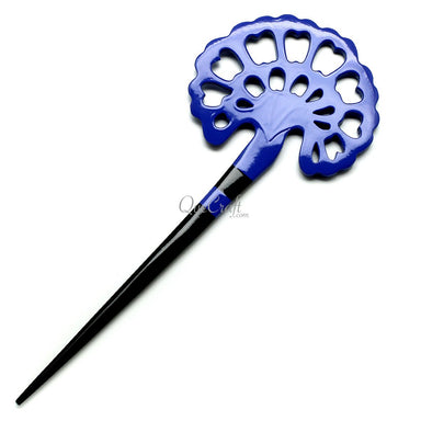 Horn & Lacquer Hair Stick #11789 - HORN JEWELRY