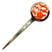 Horn & Lacquer Hair Stick #12608 - HORN JEWELRY
