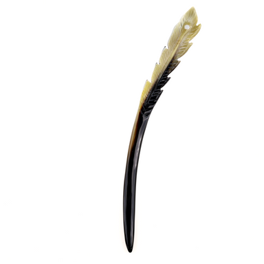 Horn Hair Pin #14113 - HORN JEWELRY
