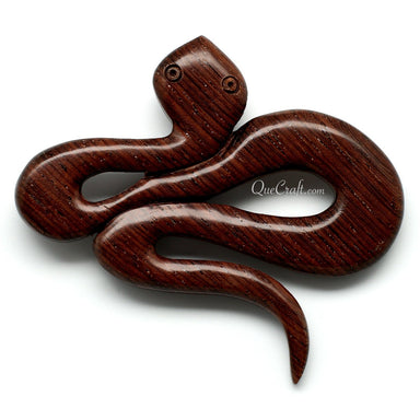 Rosewood Brooch #11008 - HORN JEWELRY