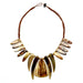 Horn String Necklace #9686 - HORN JEWELRY