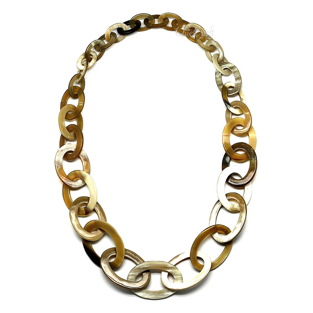 Horn Chain Necklace #9690 - HORN JEWELRY