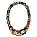 Horn & Lacquer Chain Necklace #10375 - HORN JEWELRY