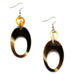 Horn Earrings #5546 - HORN JEWELRY