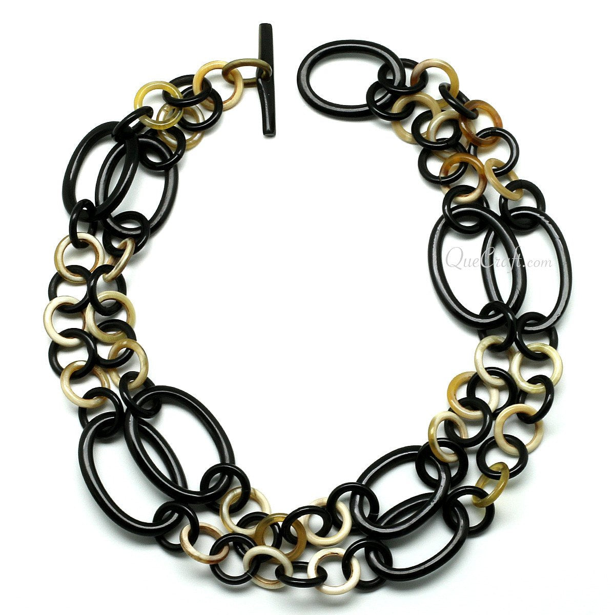 Horn Chain Necklace #11651 - HORN JEWELRY