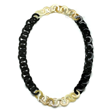 Horn Chain Necklace #11653 - HORN JEWELRY