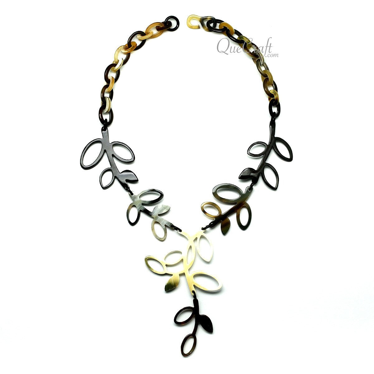 Horn Chain Necklace #11738 - HORN JEWELRY