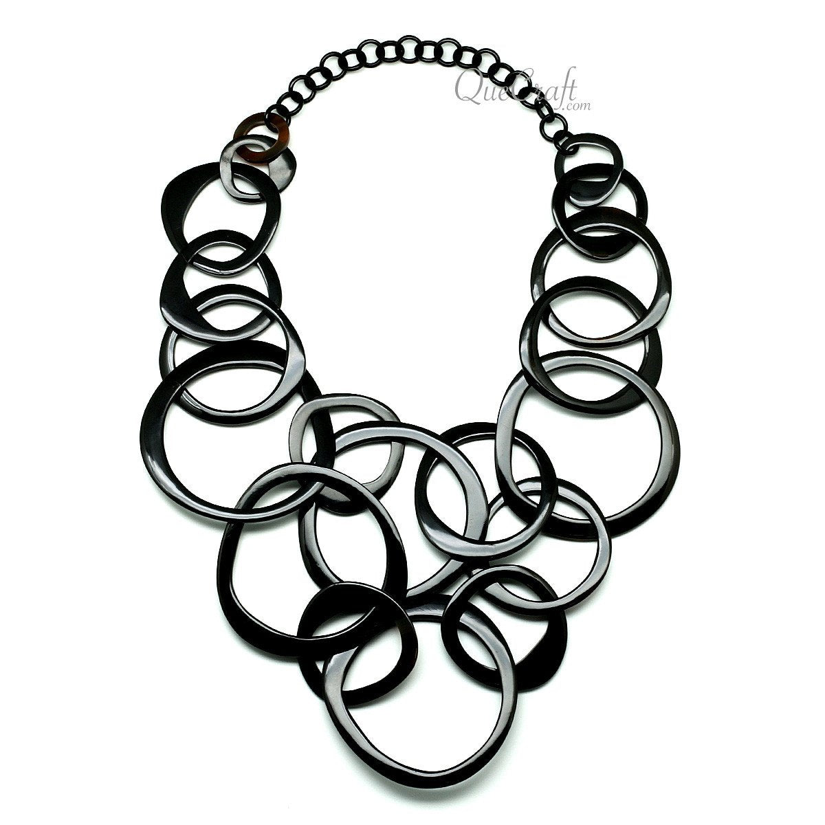 Horn Chain Necklace #11807 - HORN JEWELRY