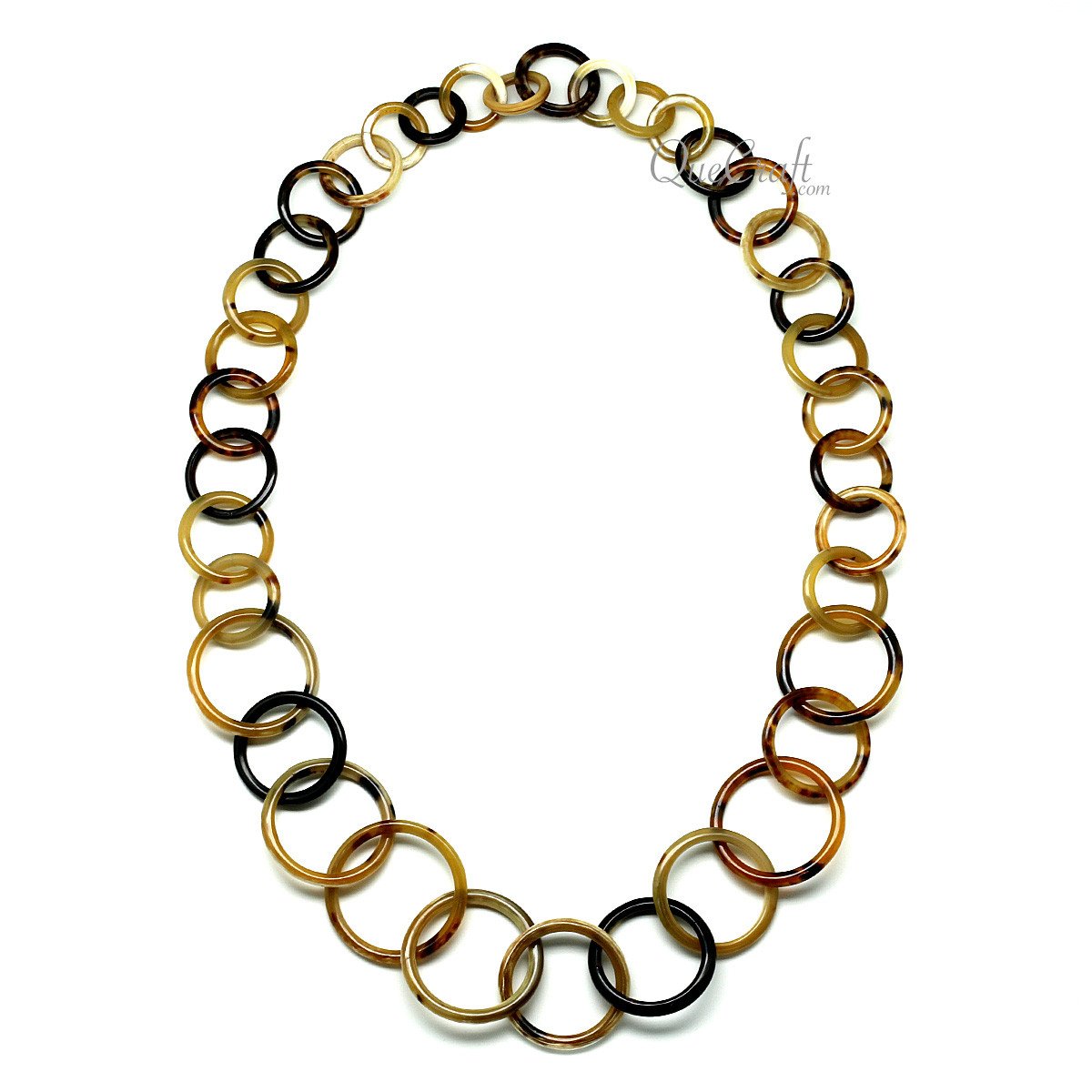 Horn Chain Necklace #11809 - HORN JEWELRY