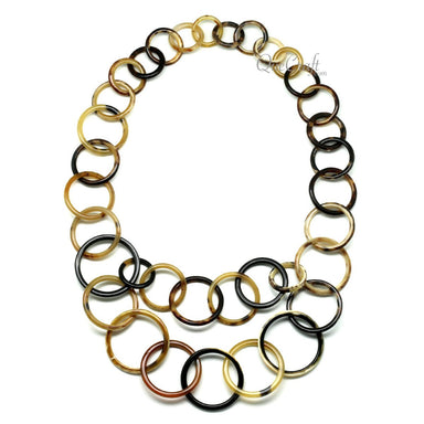 Horn Chain Necklace #11810 - HORN JEWELRY