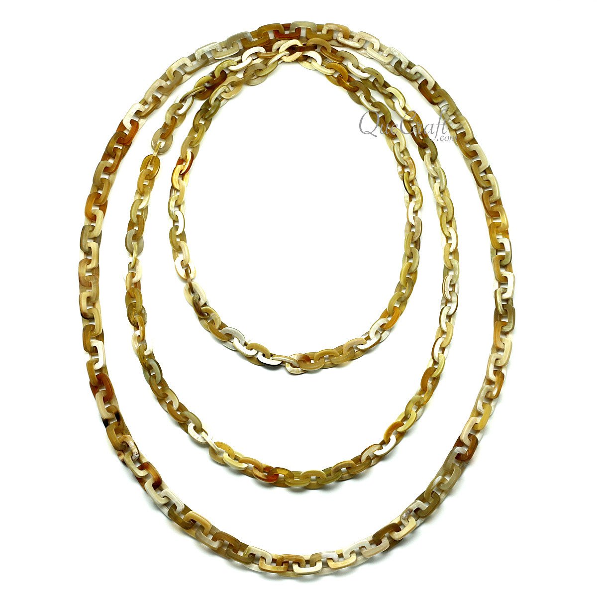 Horn Chain Necklace #11917 - HORN JEWELRY