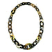 Horn & Lacquer Chain Necklace #11984 - HORN JEWELRY