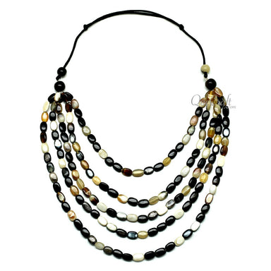 Horn String Necklace #12003 - HORN JEWELRY