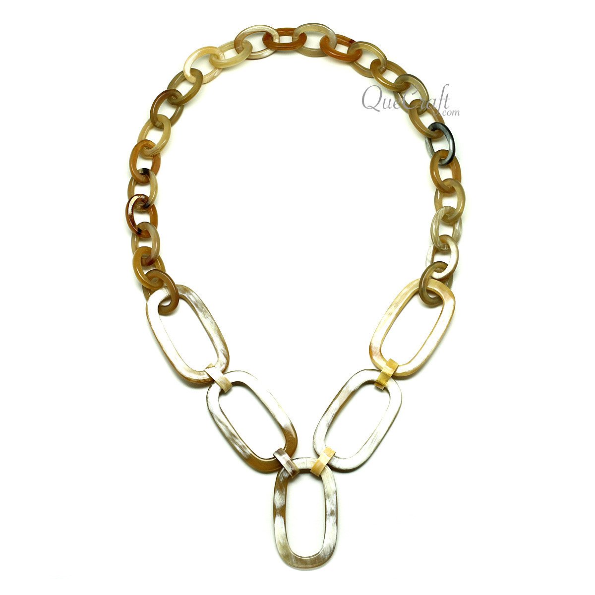 Horn Chain Necklace #12134 - HORN JEWELRY