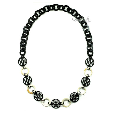 Horn Chain Necklace #12137 - HORN JEWELRY