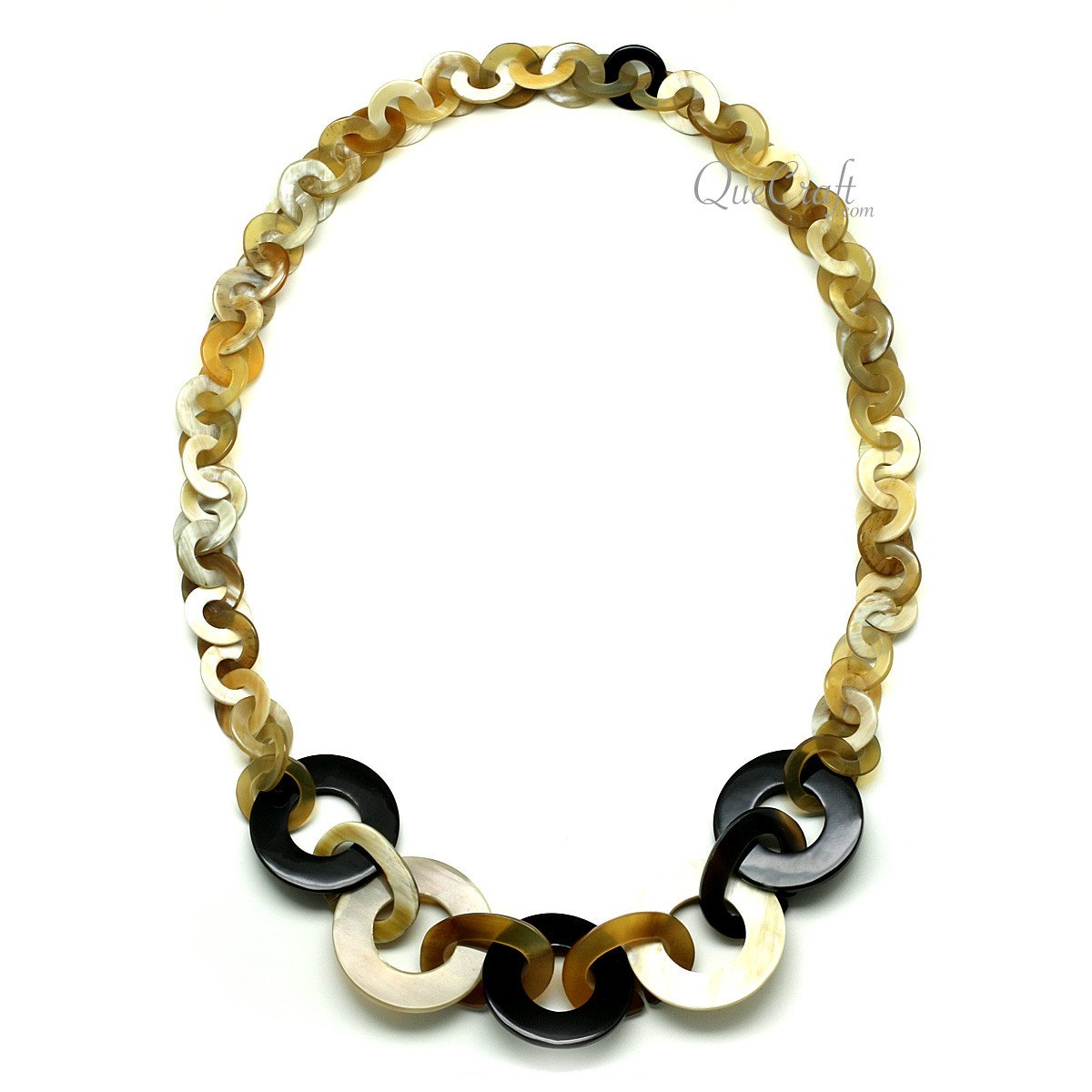 Horn Chain Necklace #12165 - HORN JEWELRY