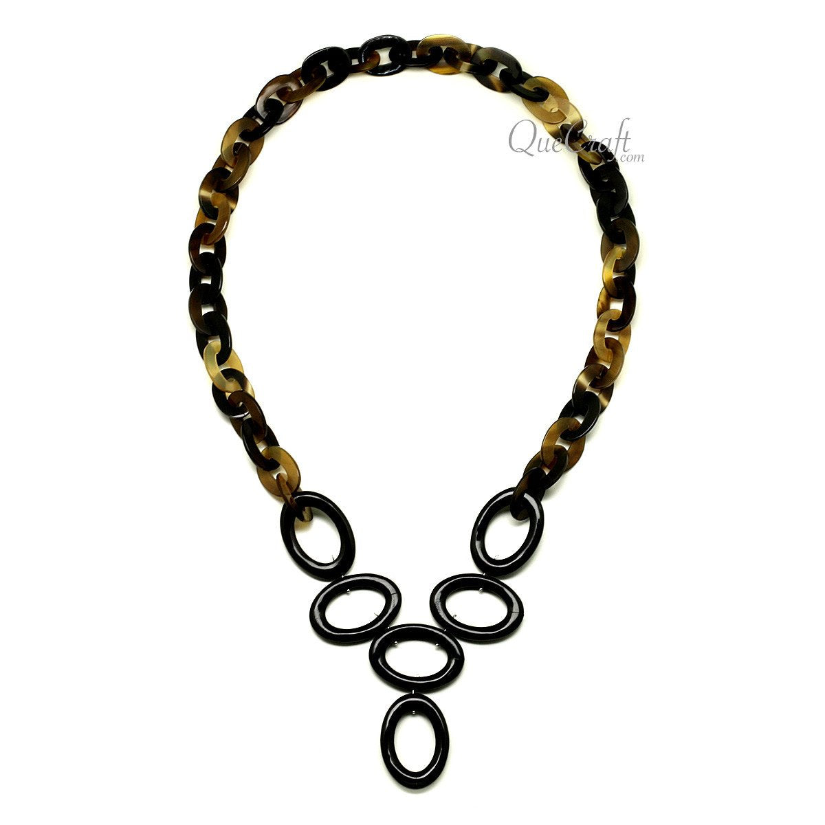 Horn Chain Necklace #12187 - HORN JEWELRY