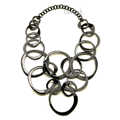 Horn Chain Necklace #12444 - HORN JEWELRY