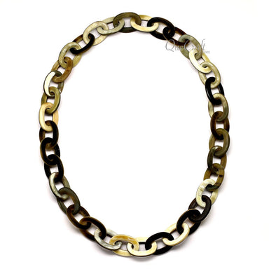 Horn Chain Necklace #12445 - HORN JEWELRY
