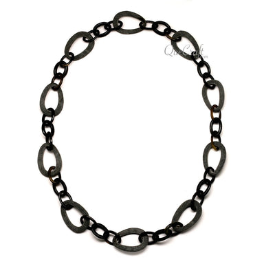 Horn Chain Necklace #12596 - HORN JEWELRY