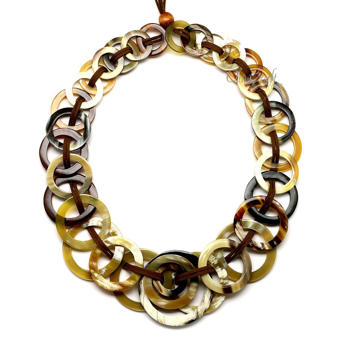 Horn Chain Necklace #12614 - HORN JEWELRY