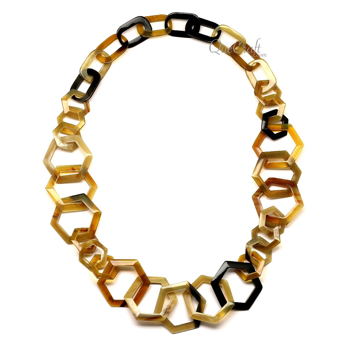 Horn Chain Necklace #12622 - HORN JEWELRY
