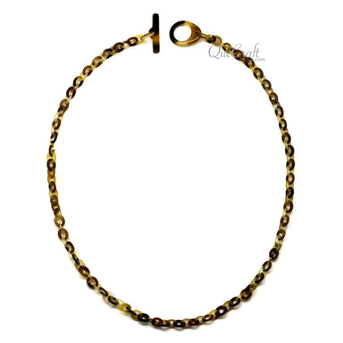 Horn Chain Necklace #12630 - HORN JEWELRY