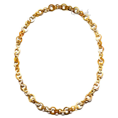 Horn Chain Necklace #12678 - HORN JEWELRY