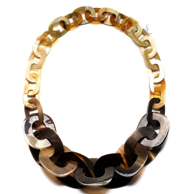 Horn Chain Necklace #12679 - HORN JEWELRY