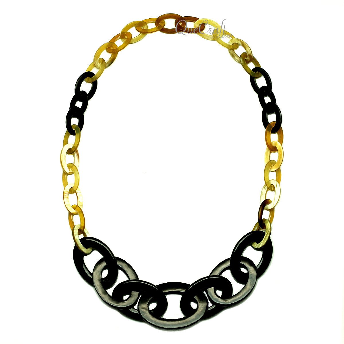 Horn Chain Necklace #12755 - HORN JEWELRY