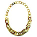 Horn & Lacquer Chain Necklace #12802 - HORN JEWELRY