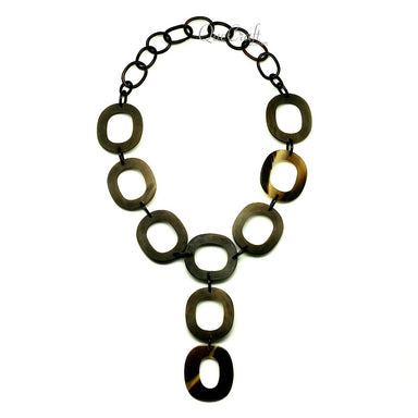 Horn Chain Necklace #12824 - HORN JEWELRY