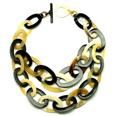 Horn Chain Necklace #12845 - HORN JEWELRY