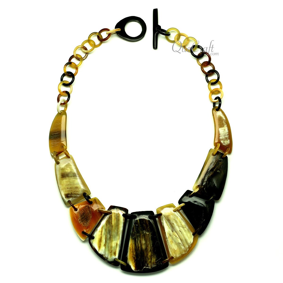 Horn Chain Necklace #12896 - HORN JEWELRY