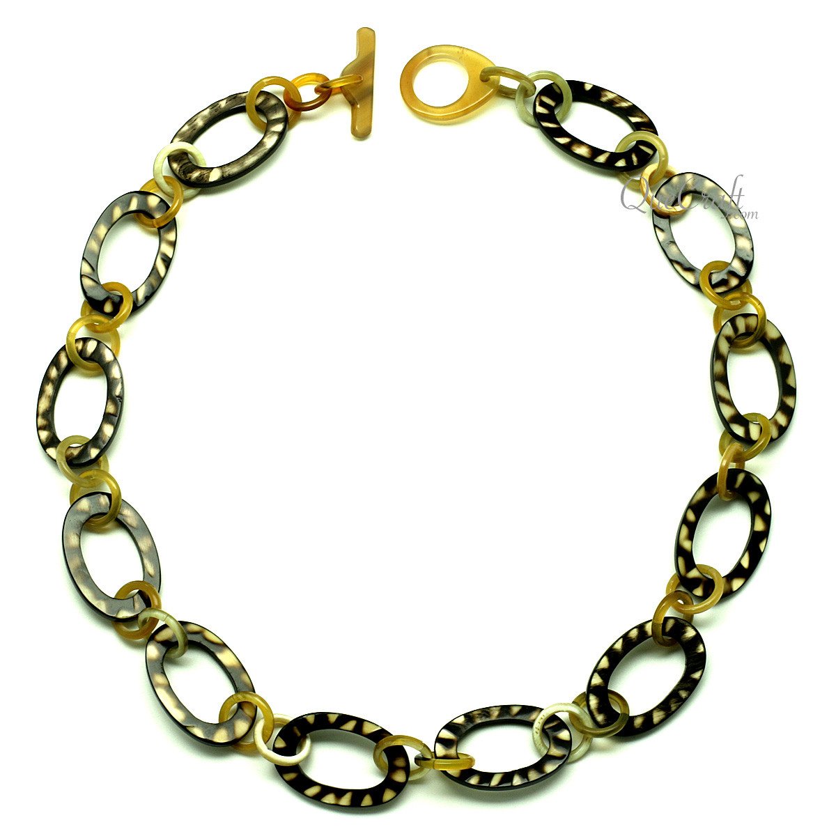 Horn Chain Necklace #12917 - HORN JEWELRY