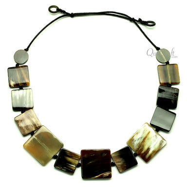 Horn String Necklace #12937 - HORN JEWELRY