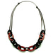Horn & Lacquer String Necklace #12941 - HORN JEWELRY