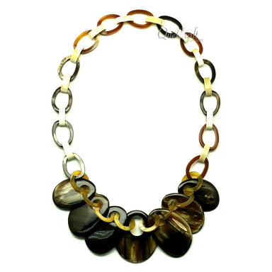 Horn Chain Necklace #12978 - HORN JEWELRY