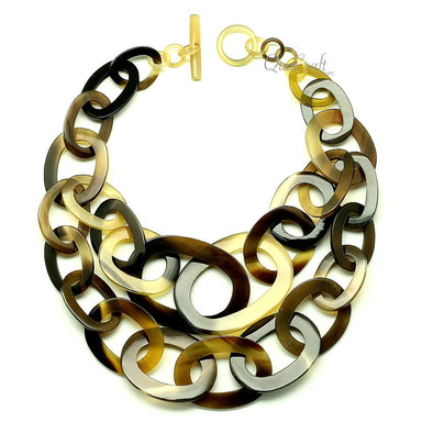 Horn Chain Necklace #13001 - HORN JEWELRY