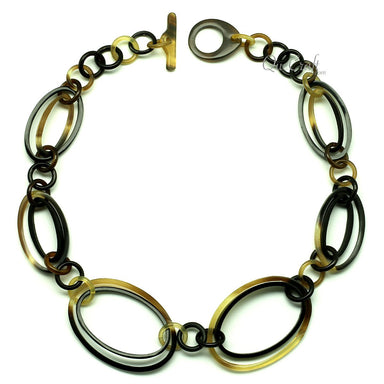 Horn Chain Necklace #13002 - HORN JEWELRY