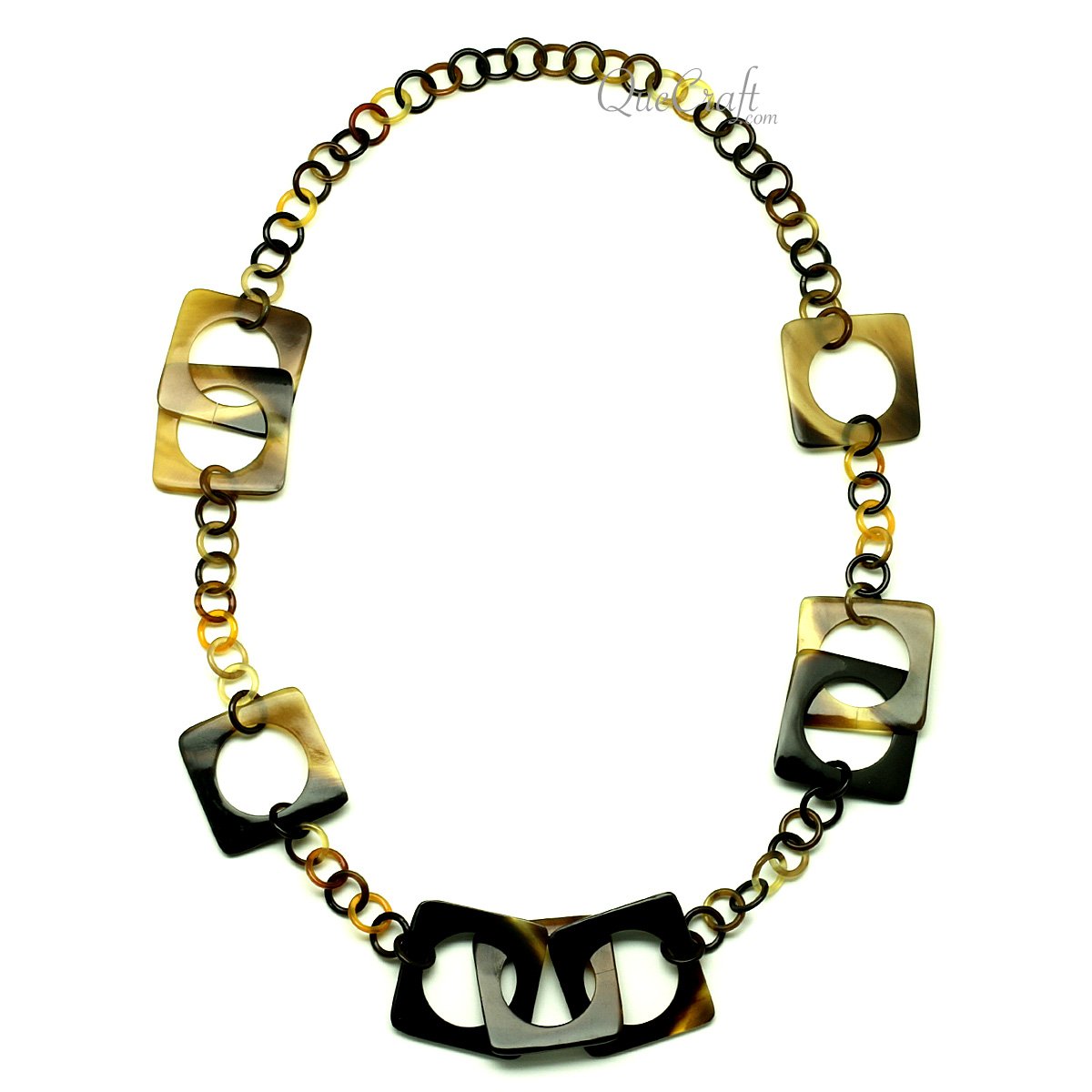 Horn Chain Necklace #13014 - HORN JEWELRY