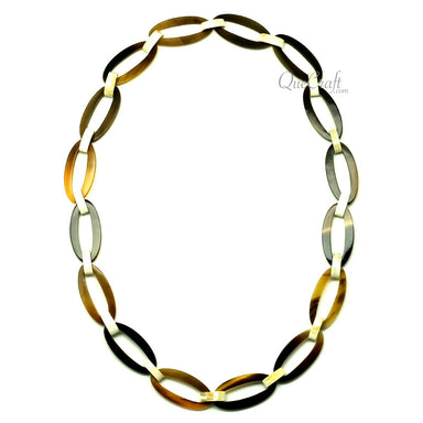 Horn Chain Necklace #13063 - HORN JEWELRY